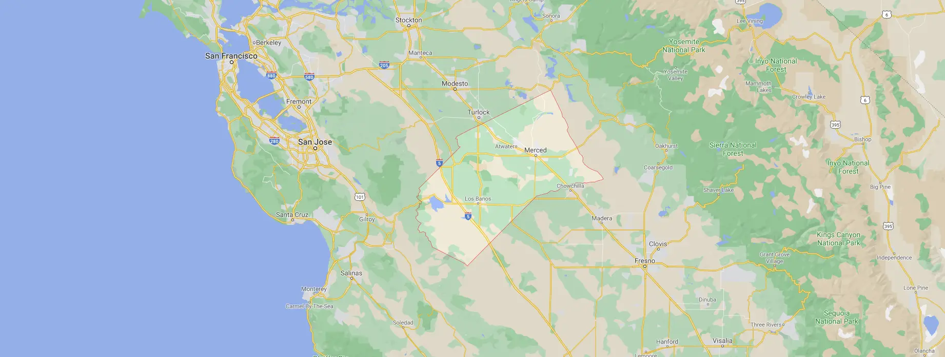Pest control services in Merced County, CA